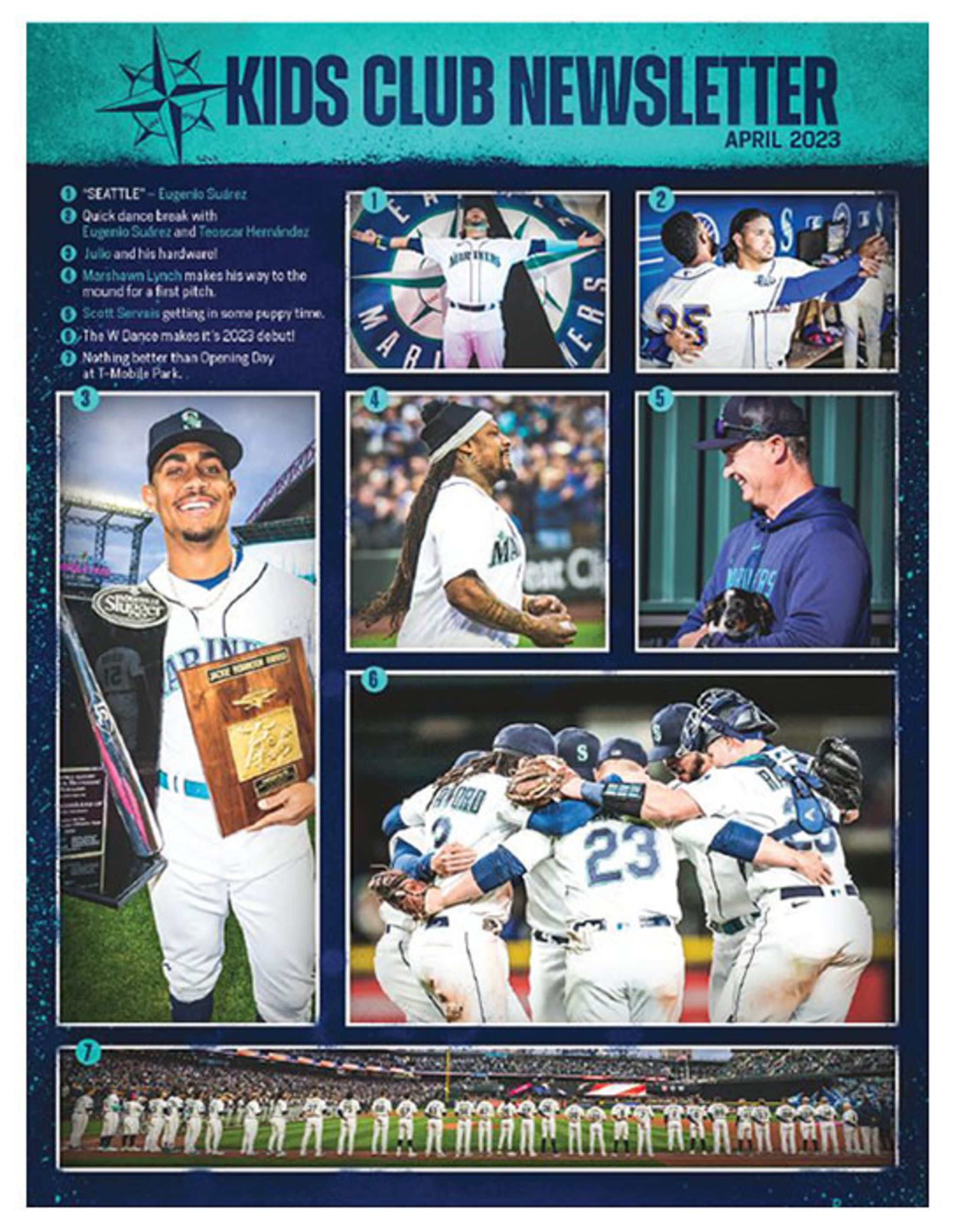 Mariners Kids Club Newsletter Seattle Mariners