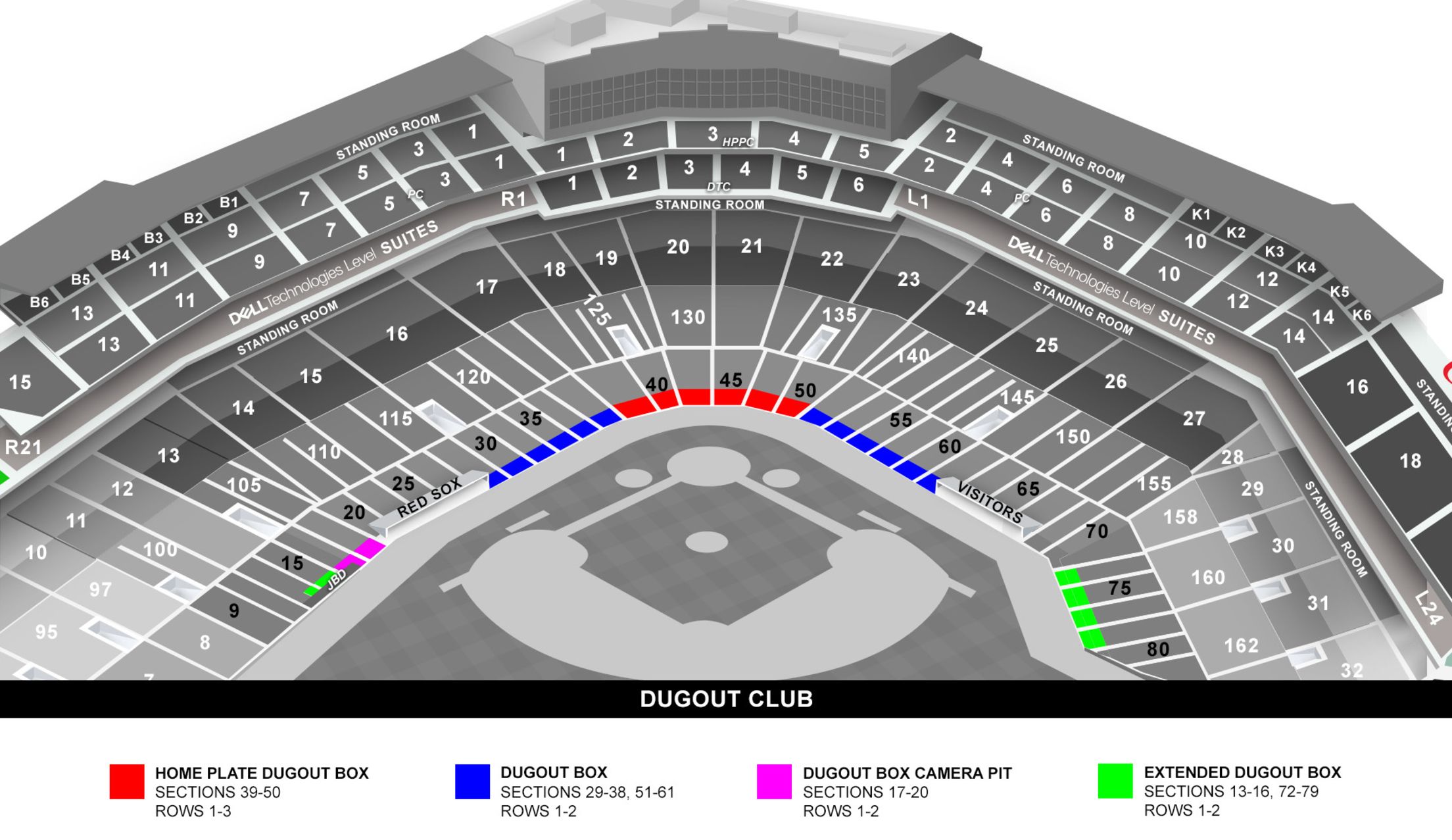 Fenway Park Seating Chart With Rows And Seat Numbers Two Birds Home