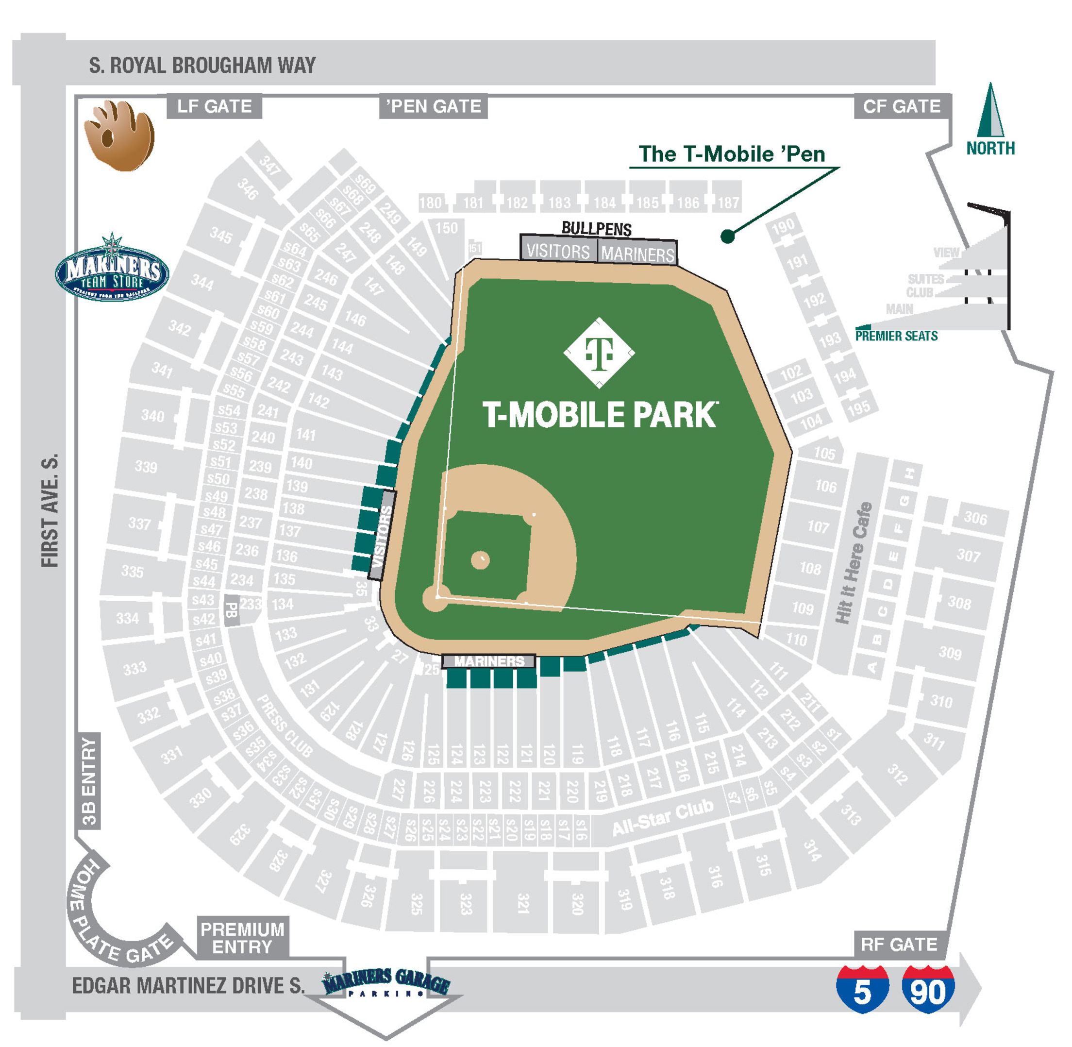 Safeco Field Seating Chart Cabinets Matttroy