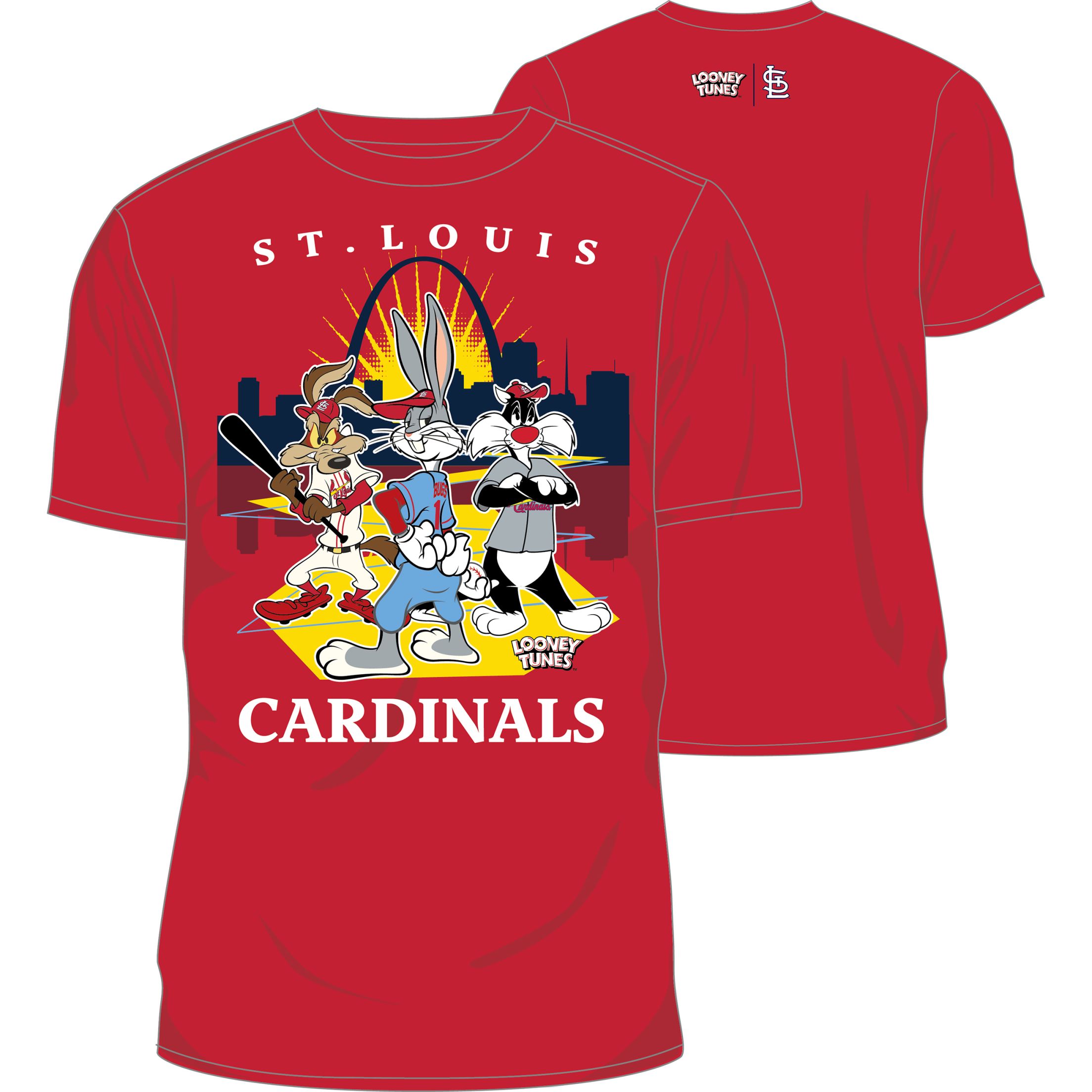 St. Louis Cardinals Steal Your Base Red Athletic T-Shirt