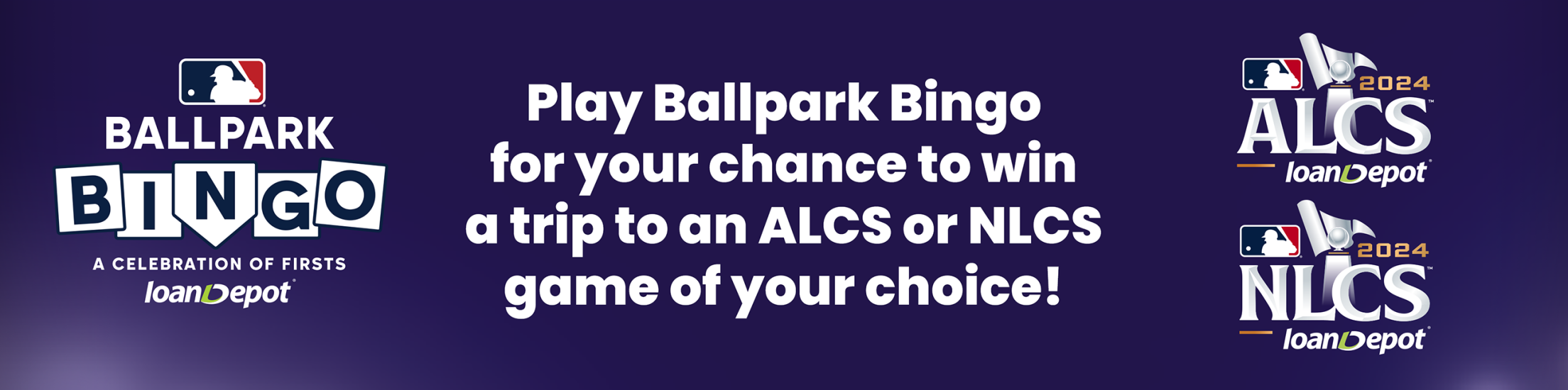 loanDepot Ballpark Bingo Sweepstakes