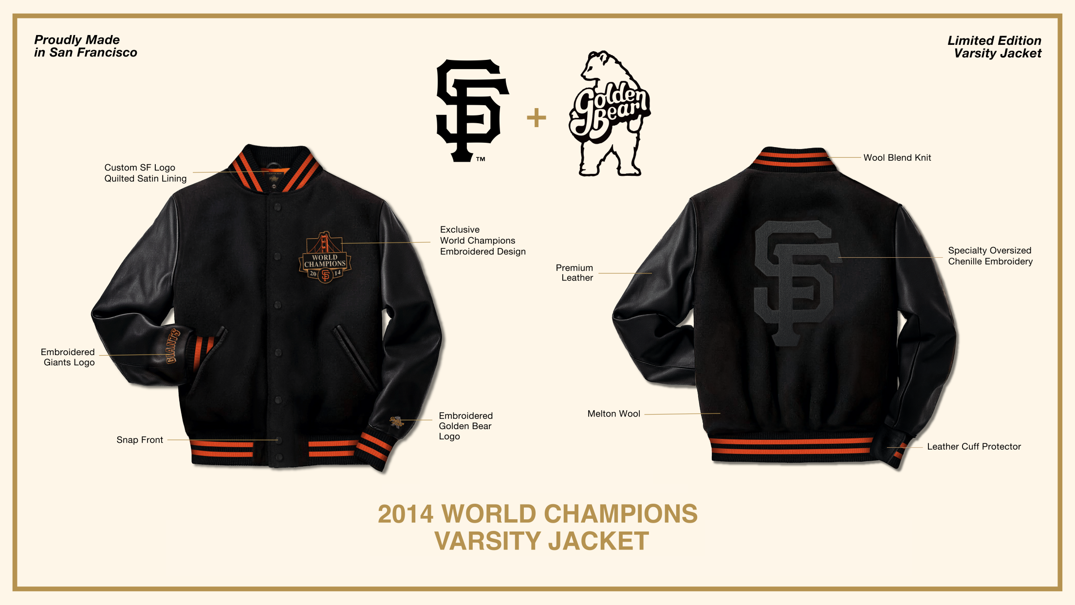 Official San Francisco giants jacket deals