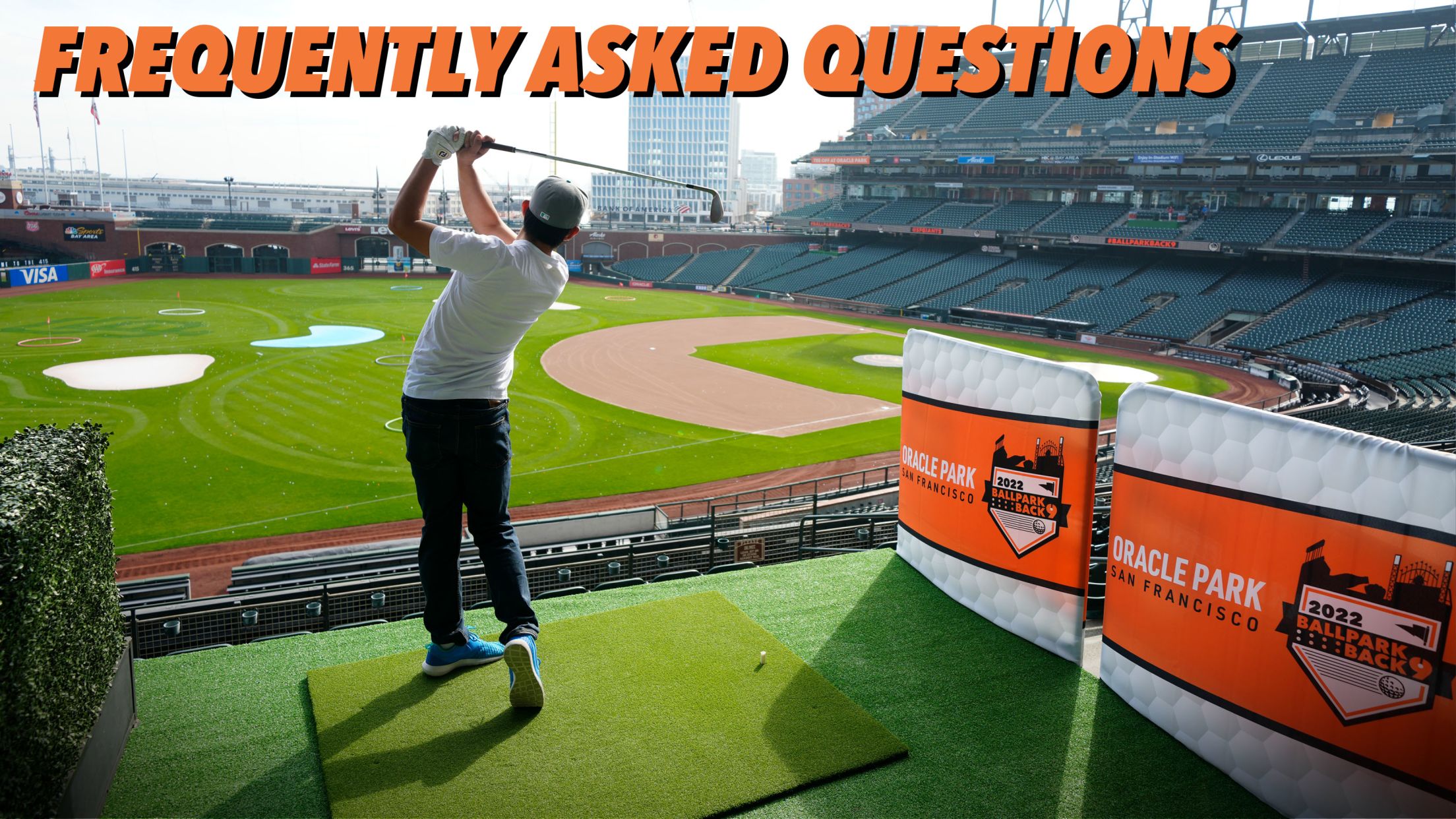 The Ballpark Back 9 at Oracle Park, FAQs