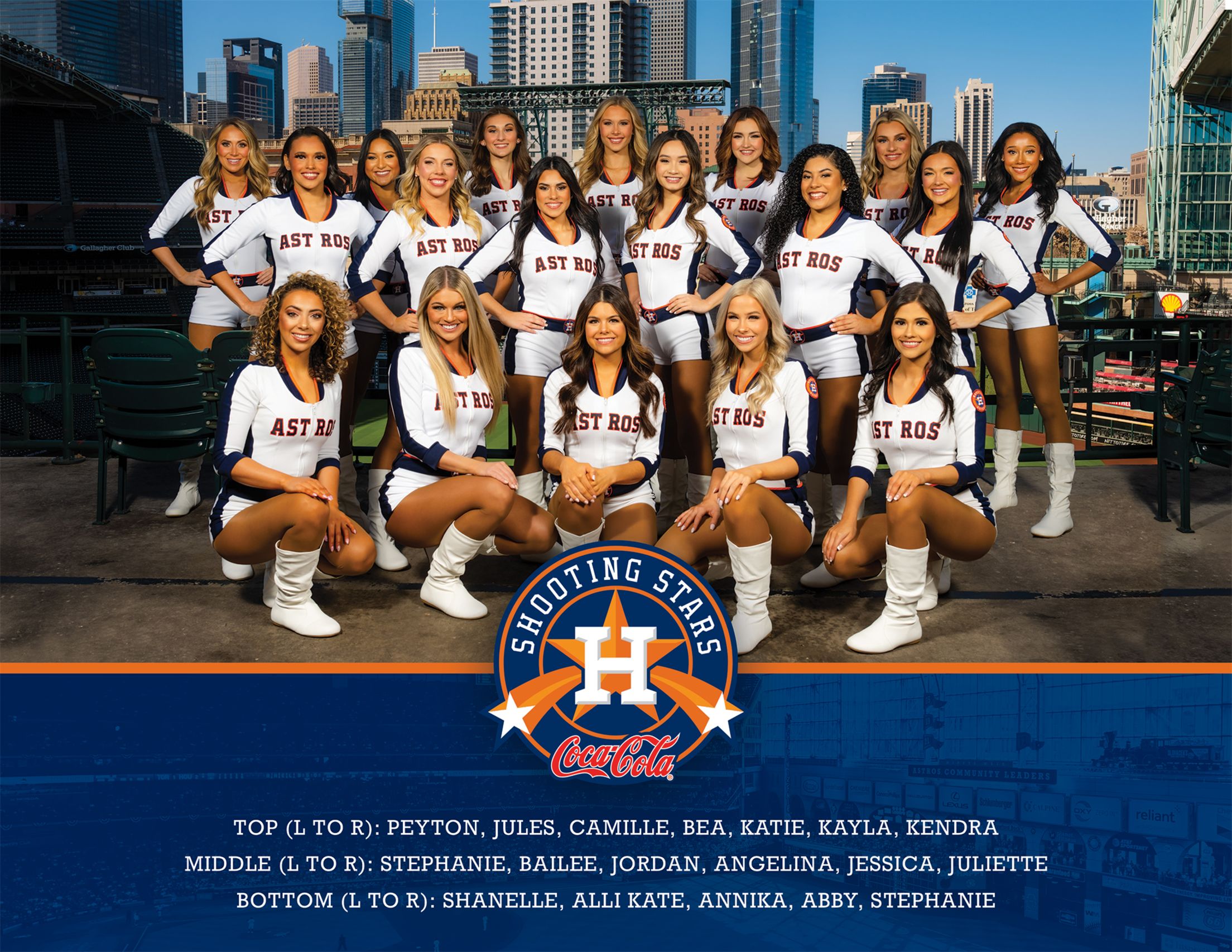 Meet the Houston Astros' Shooting Stars dance team