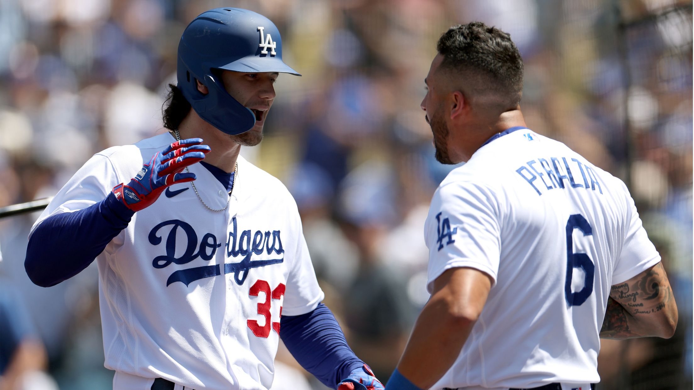 You're in the office, baby. ⁣ ⁣ When - Los Angeles Dodgers