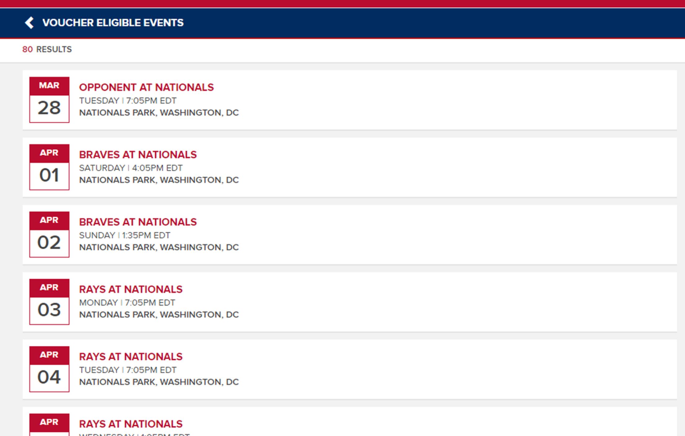 Pick 'Em Plan Holders Redemption Instructions Washington Nationals