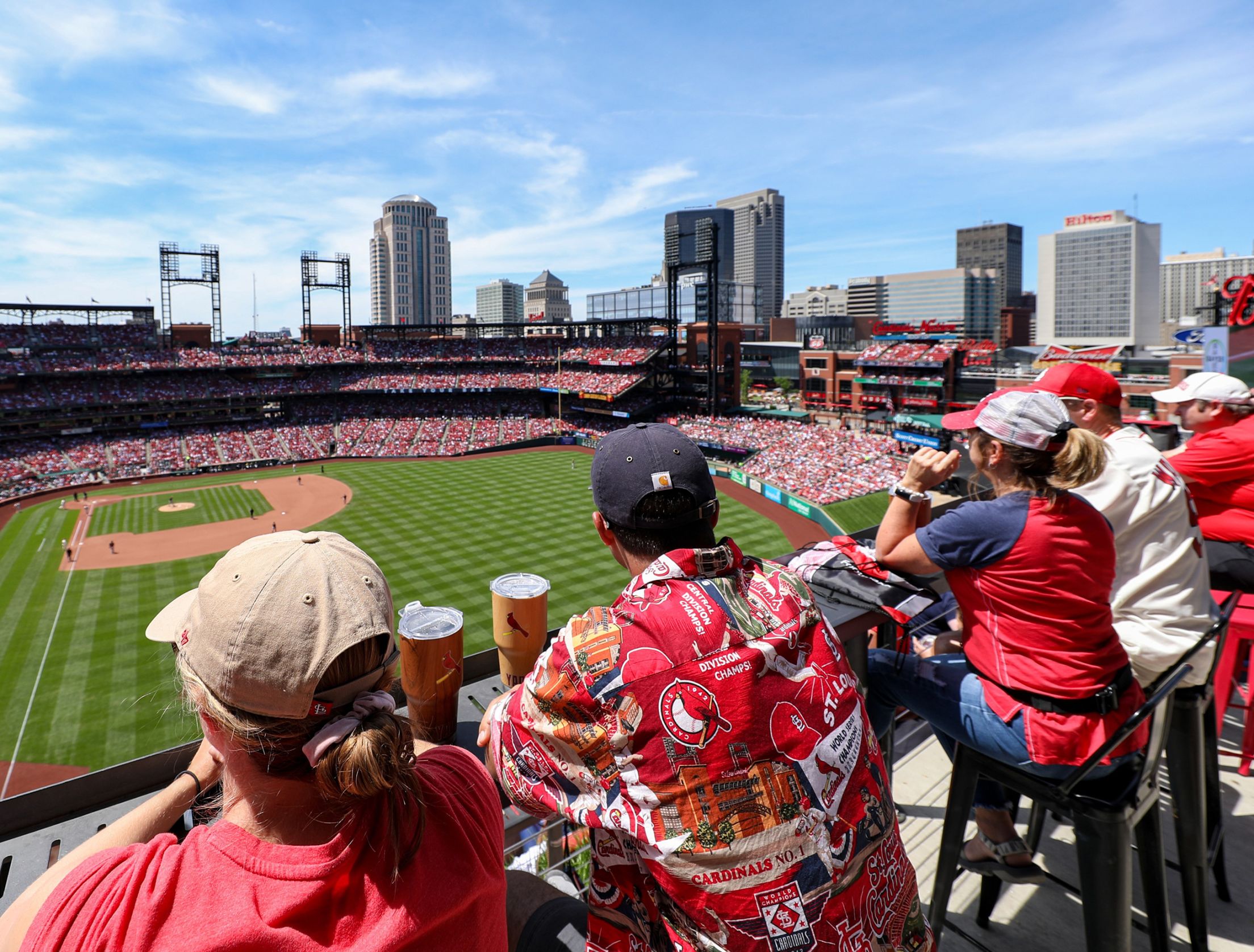 st louis cardinals tour of the stadium