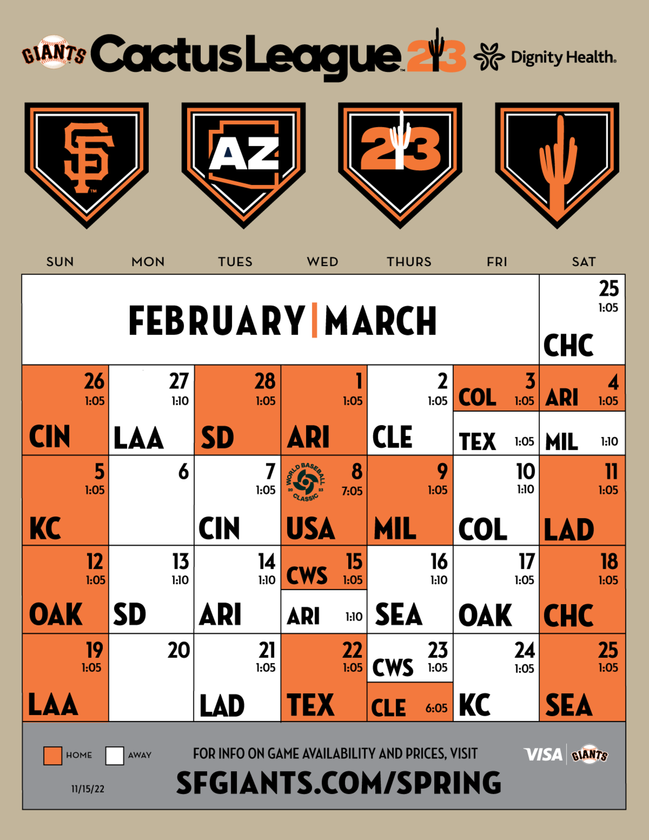 MLB spring training 2023 dates, schedules, locations for all 30 teams