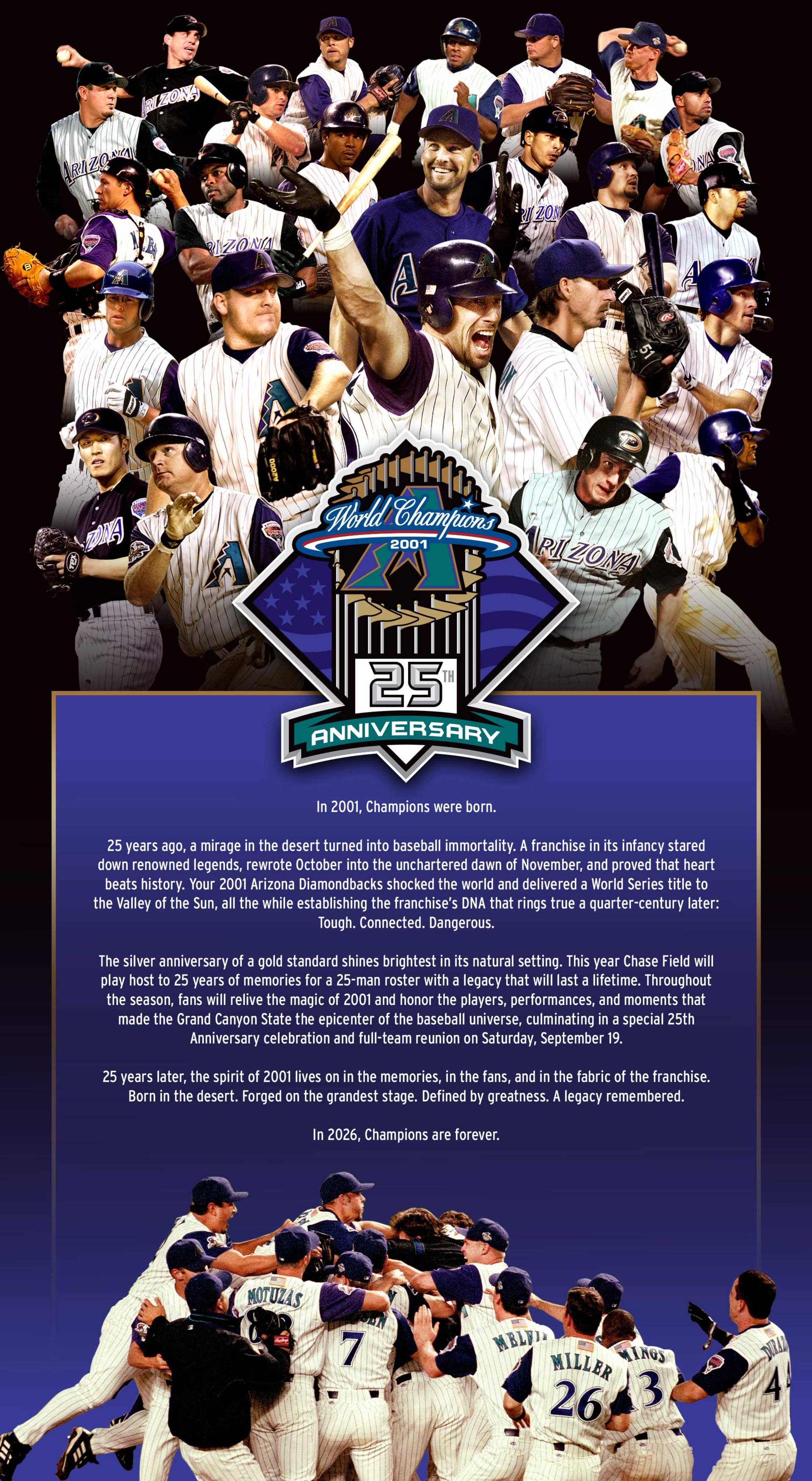 2001 World Series 25th Anniversary | Arizona Diamondbacks