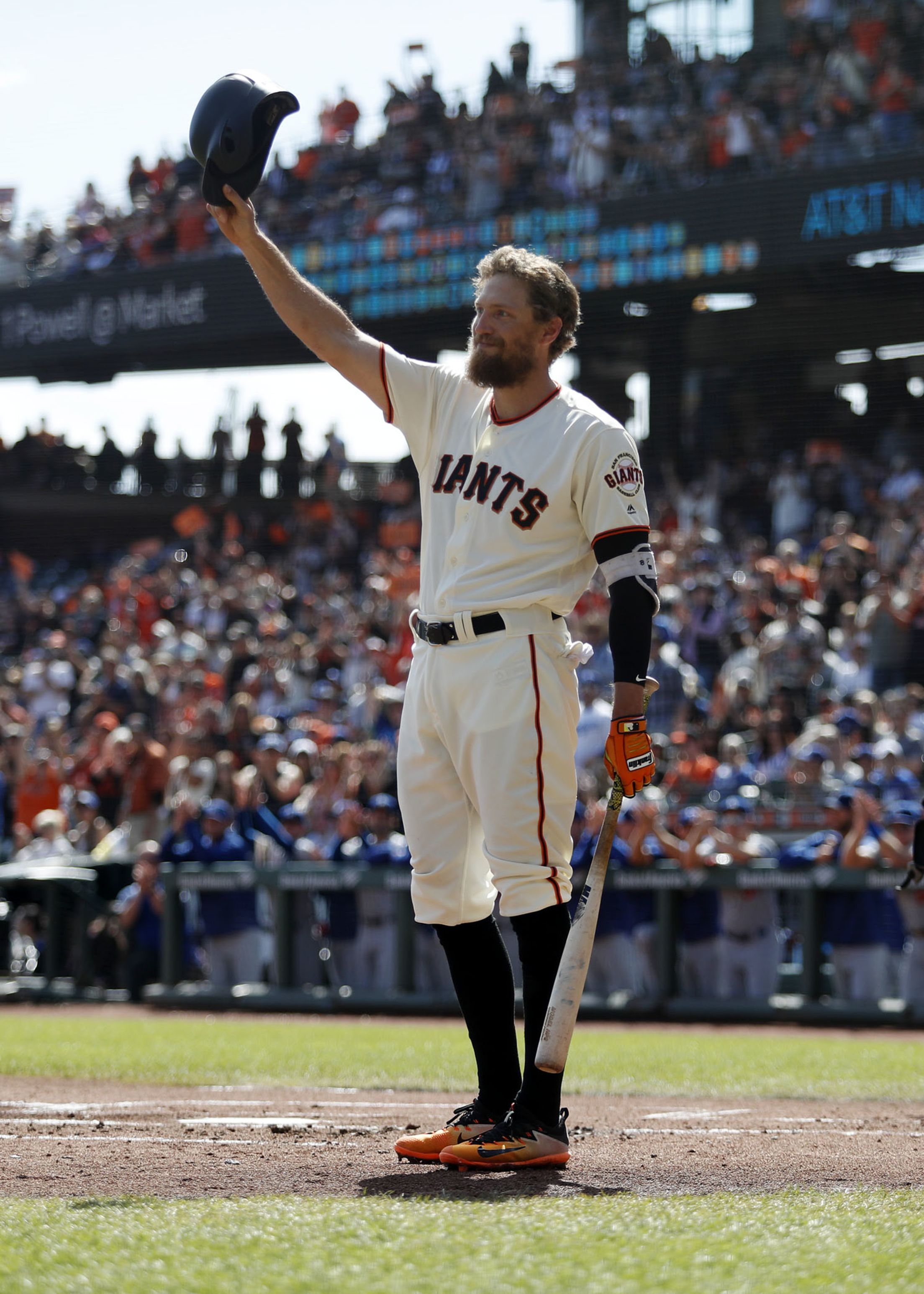 Where is Hunter Pence now? Giants legend has embraced his new role in San  Francisco after retirement