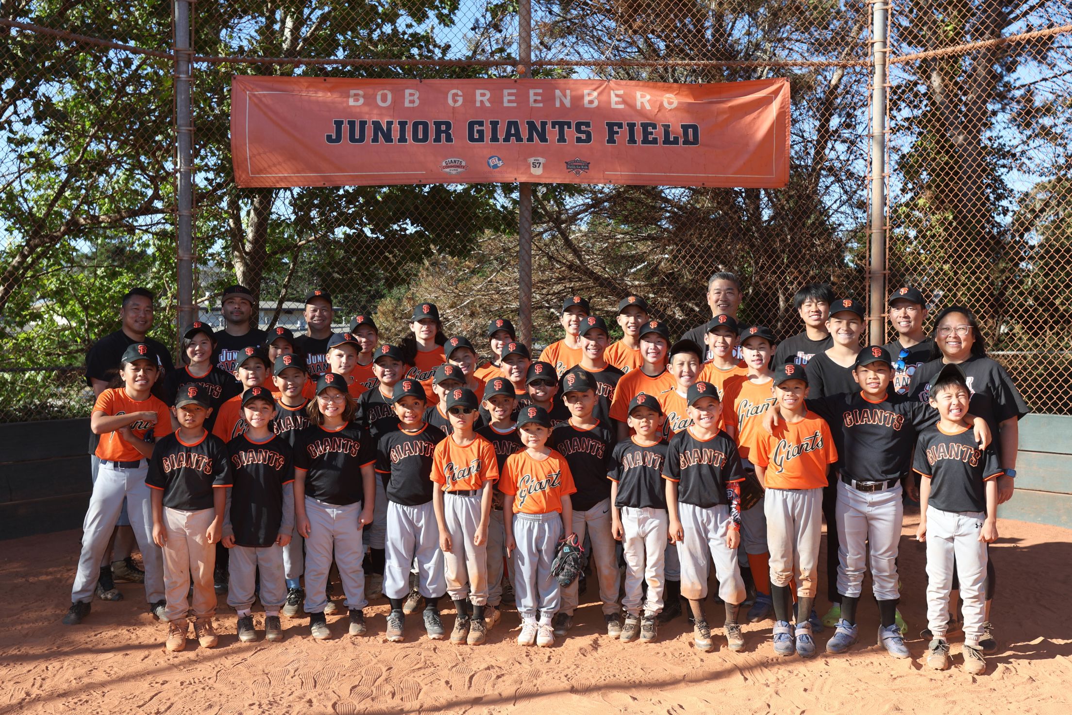 Junior Giants Baseball League - Sunrise Recreation and Park District