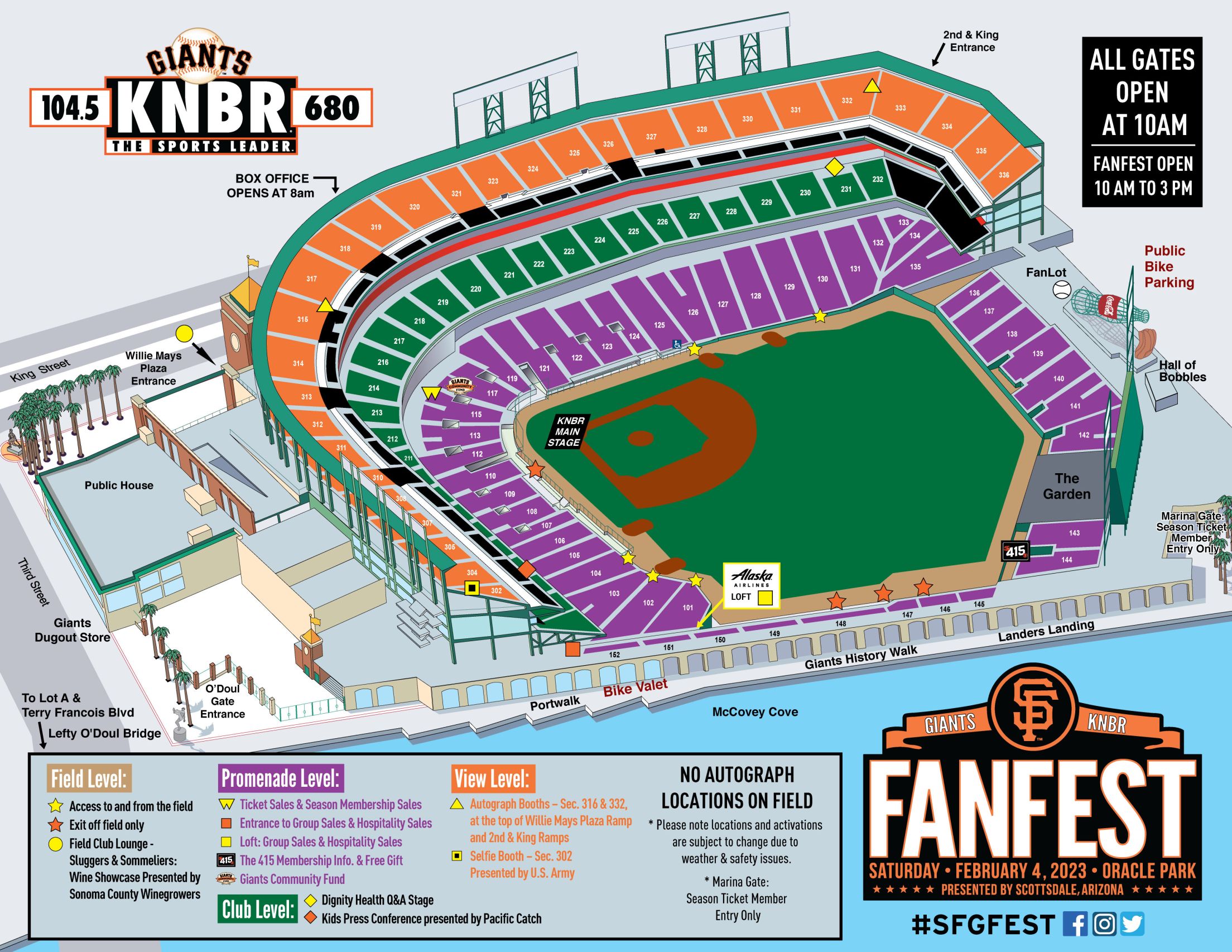 Fans flood AT&T Park for Giants Fan Fest – SFBay