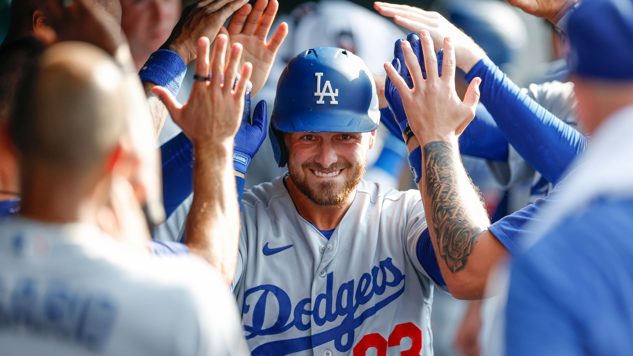 Los Angeles Dodgers Home/Away Men's Sport Cut Jersey LG