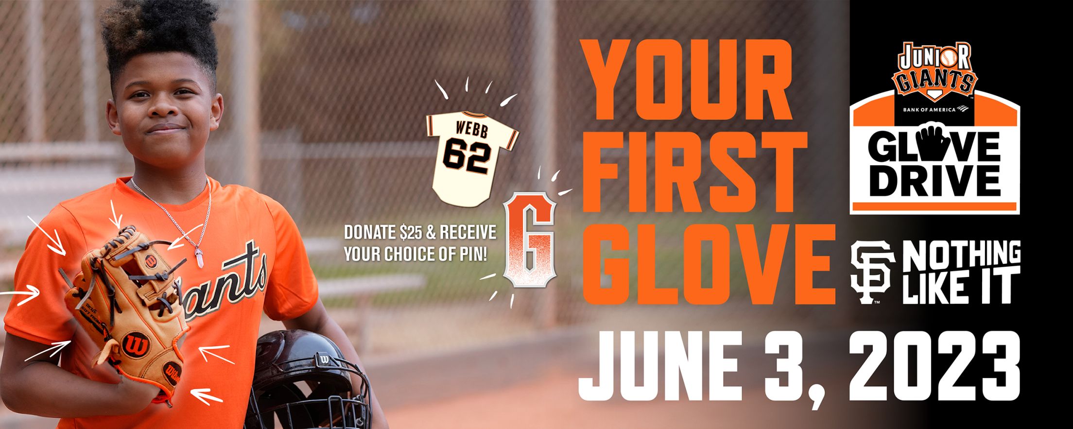 Glove Drive Giants Community Fund San Francisco Giants