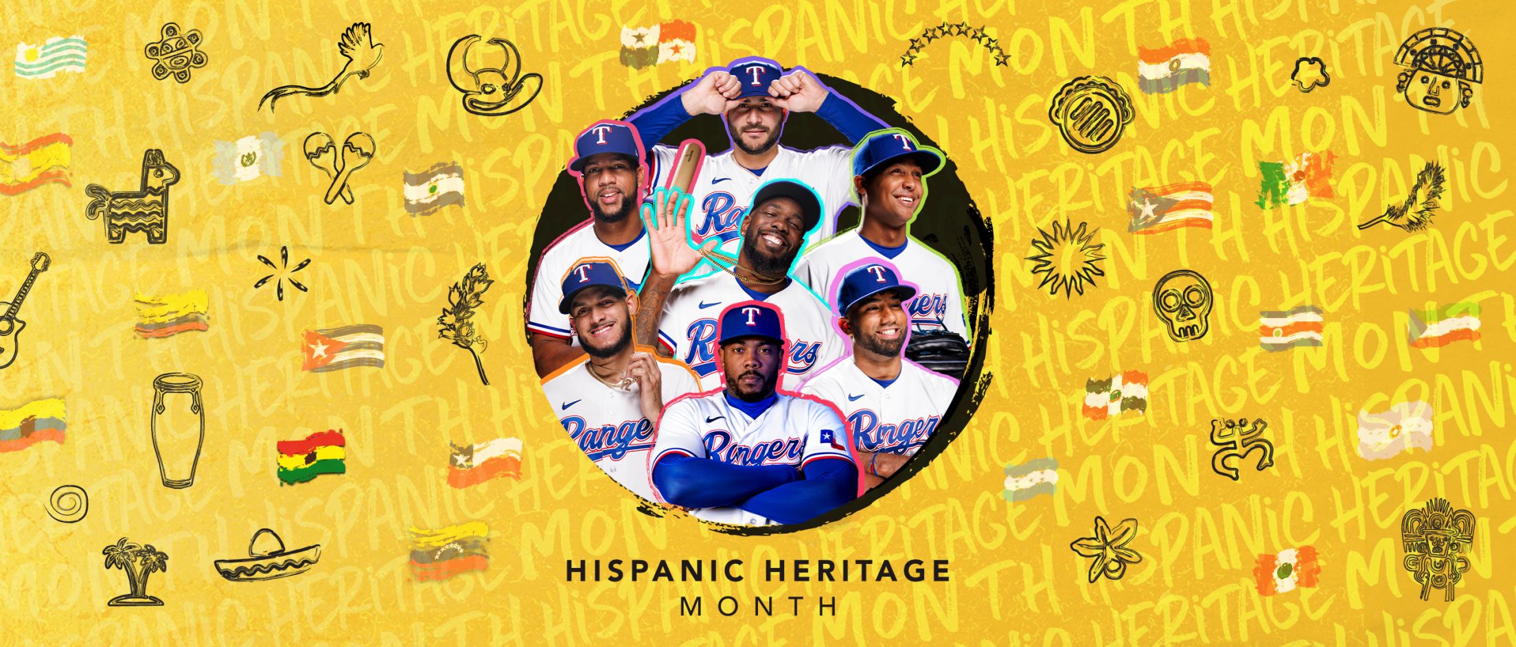 texas rangers hispanic heritage jersey 2022