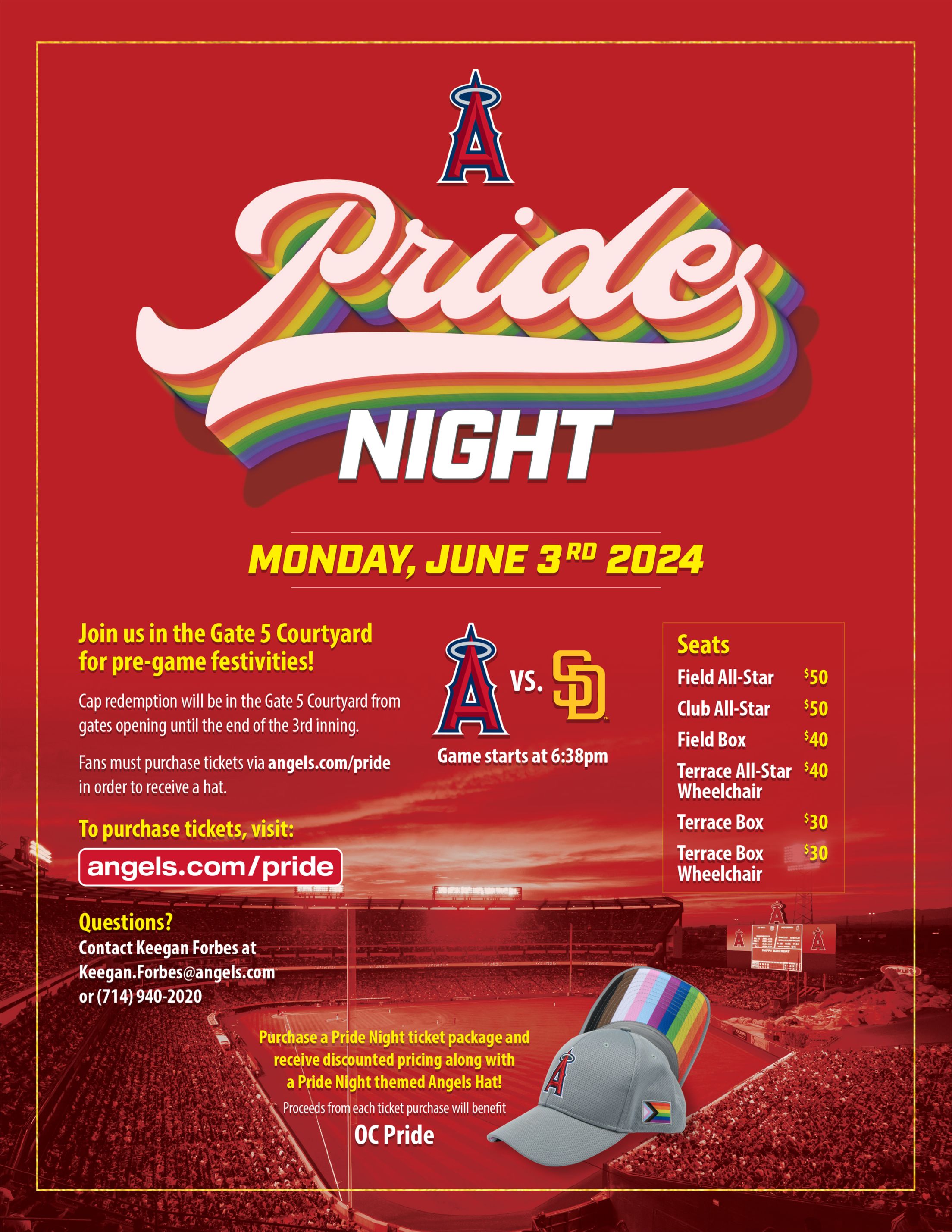 Pride Night | Los Angeles Angels