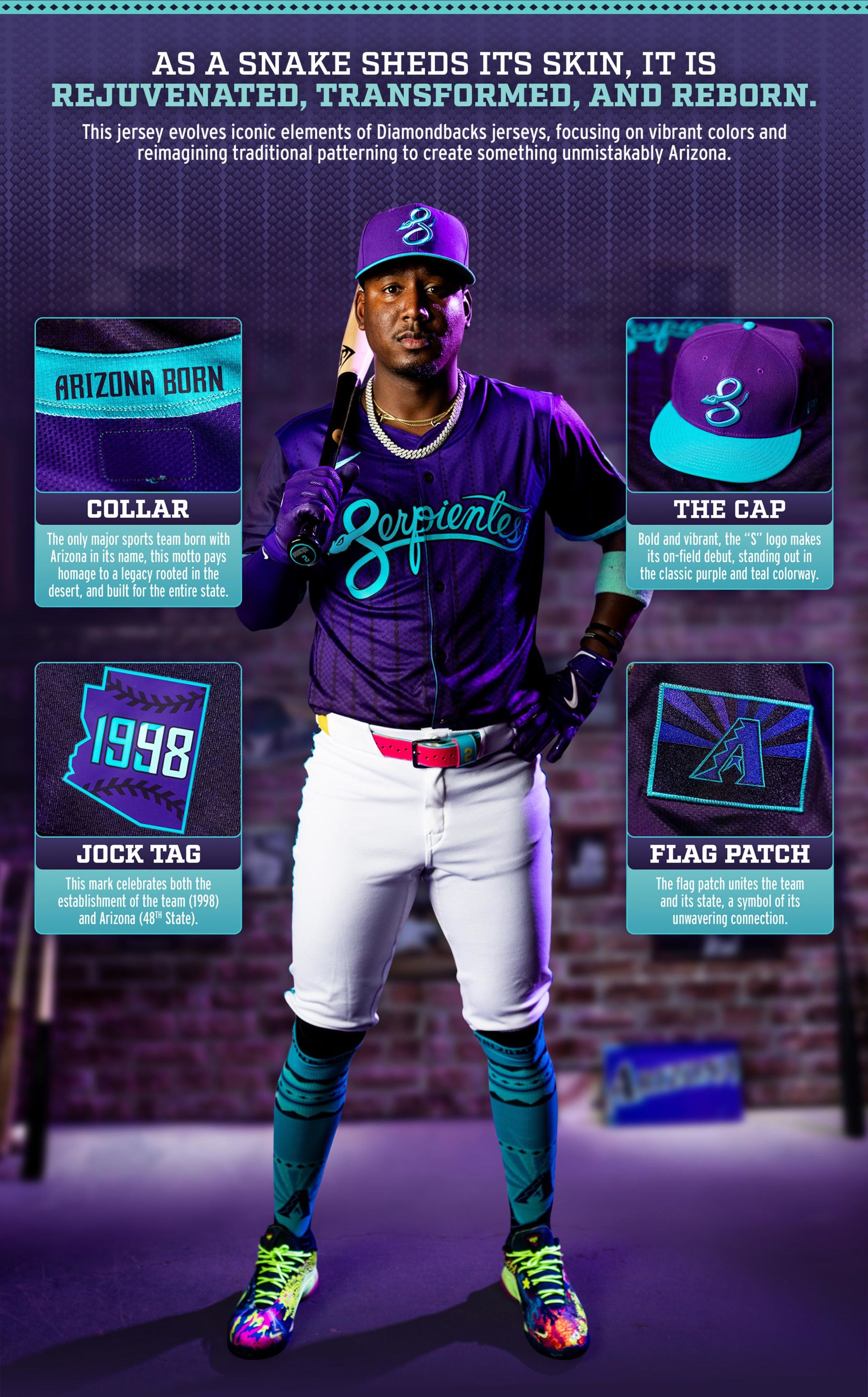 Serpientes City Connect | Arizona Diamondbacks
