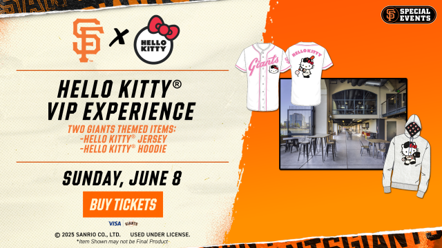 HELLO KITTY DAY VIP | Special Event | San Francisco Giants