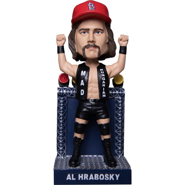 August 17, 2023 St Louis Cardinals - Al Hrabosky WWE bobblehead - Stadium  Giveaway Exchange