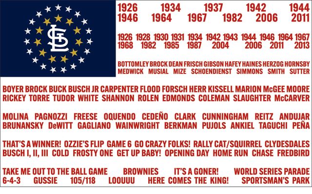 St. Louis Cardinals Ambassador Flags