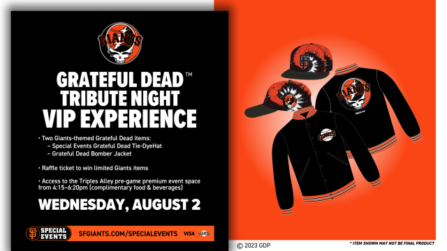The Giants' Grateful Dead Tribute Night Featured Skeletal Bobbleheads and Bill  Walton - Sports Illustrated