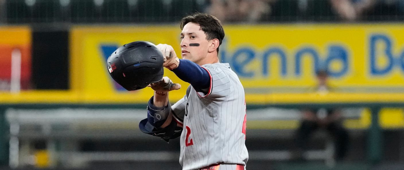 Action du match Sox - Twins au Rate Field.