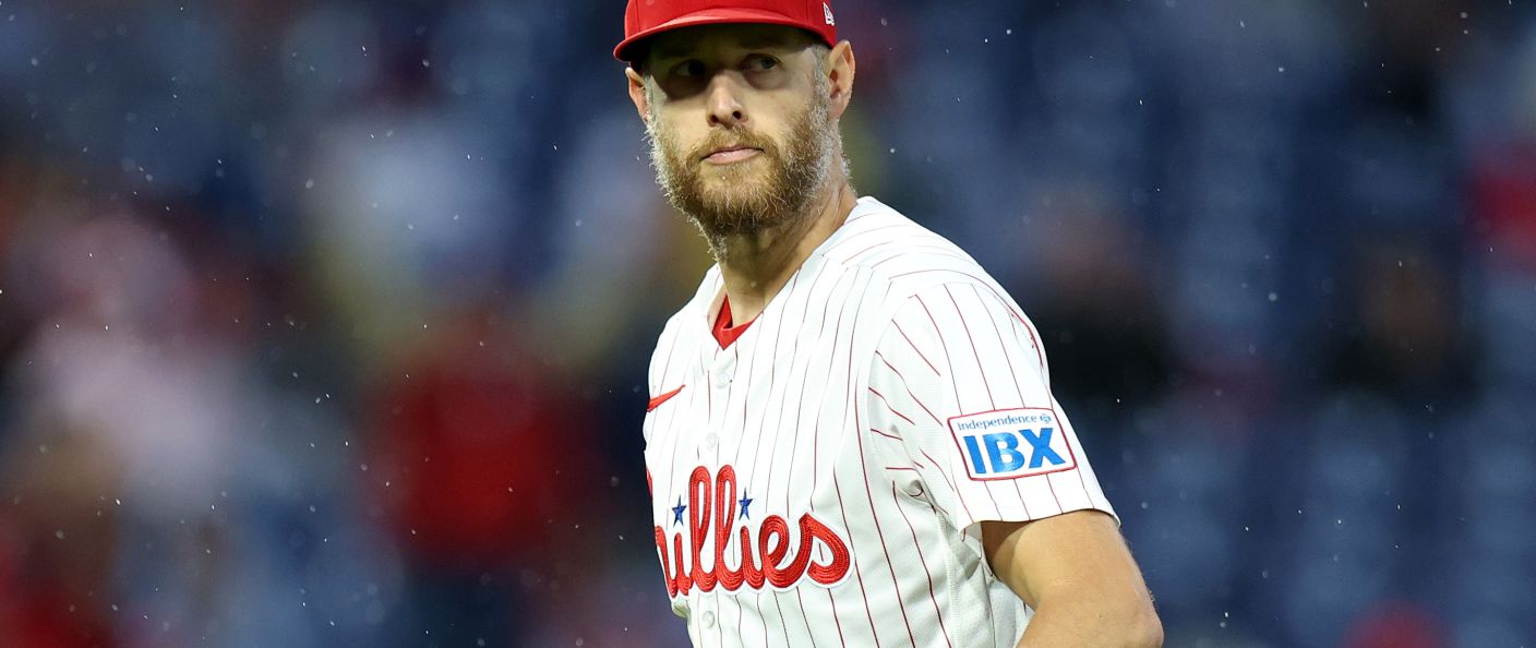 Action du match entre les Brewers et les Phillies, au Citizens Bank Park.