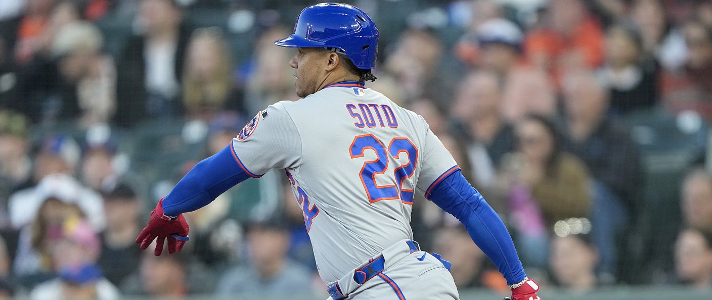 Action du match entre les Mets et les Giants, à Oracle Park.