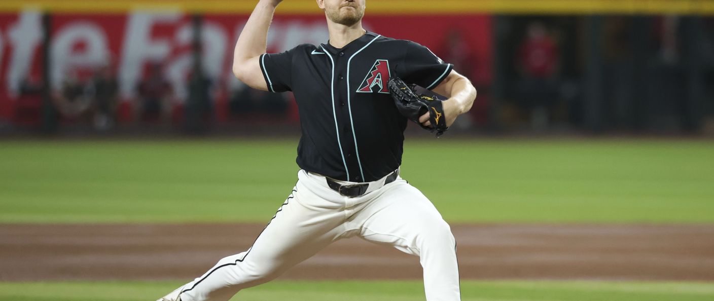 Action du match entre les Rockies et les Diamondbacks, au Chase Field.