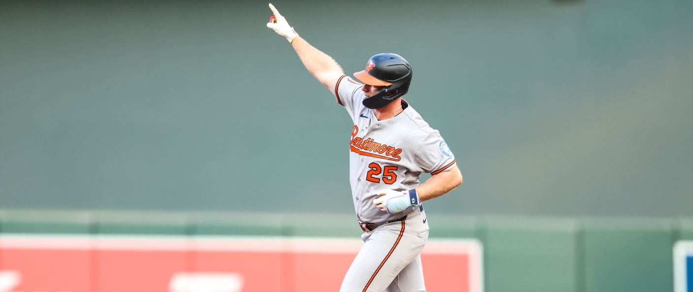 Action du match entre les Orioles et les Twins, au Target Field.