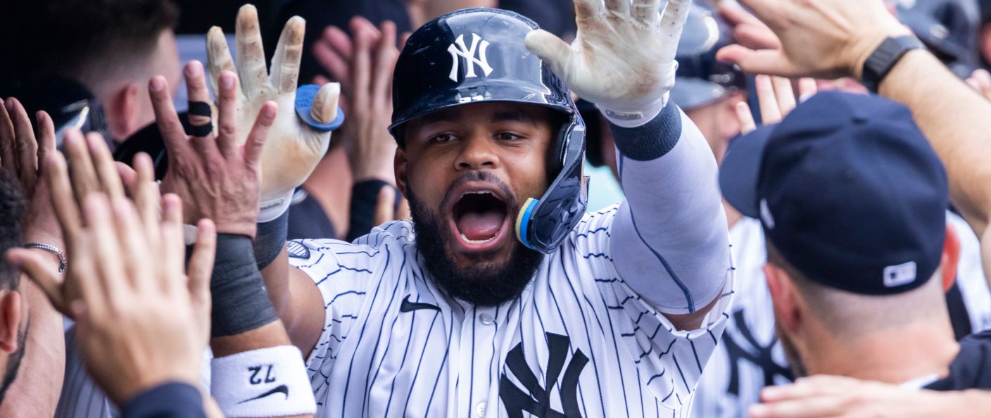 Action du match entre les Red Sox et les Yankees, au Yankee Stadium.