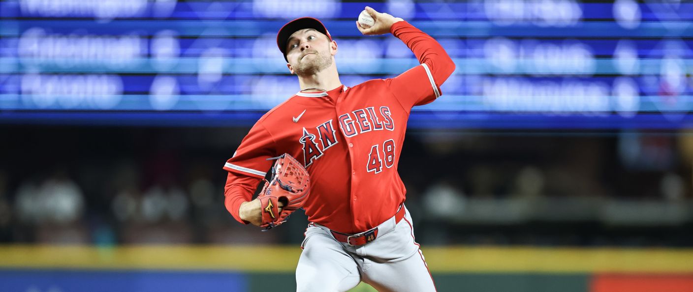 Action du match entre les Angels et les Mariners, au T-Mobile Park.