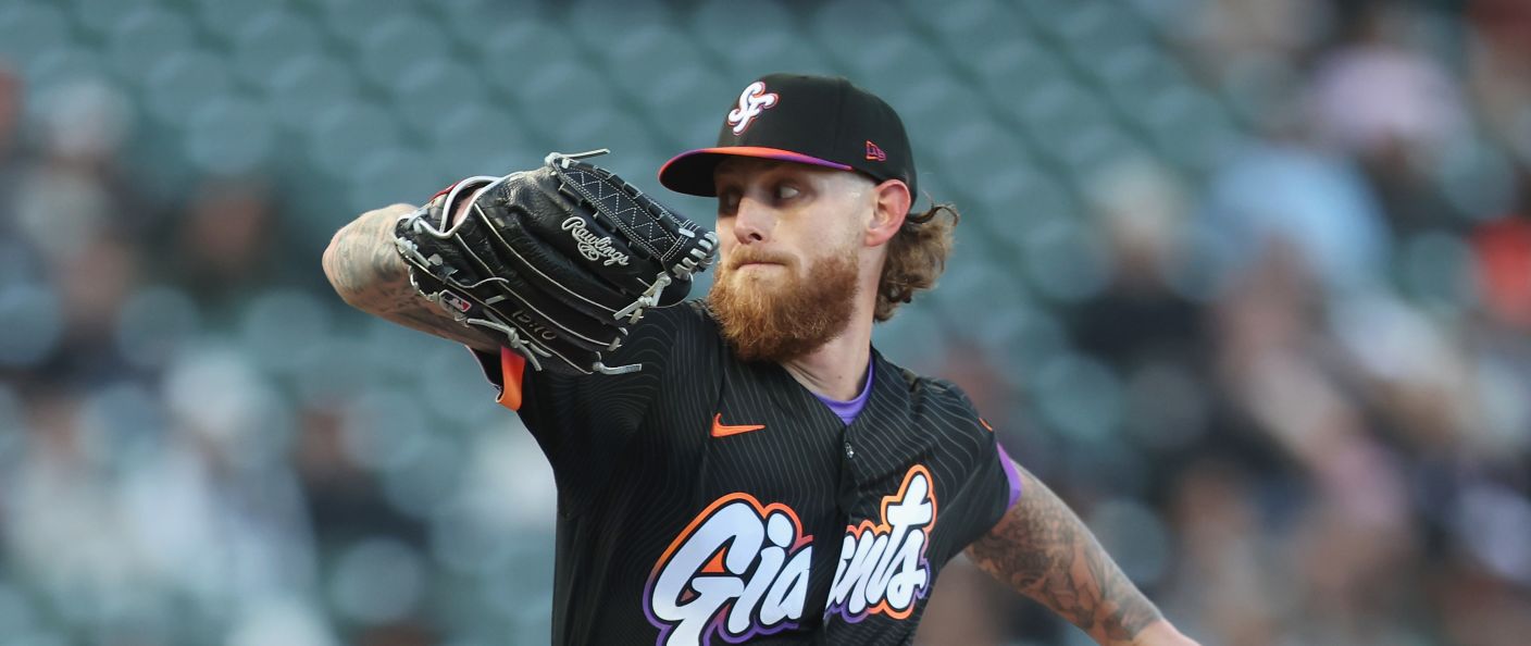 Action du match entre les Astros et les Giants, à Oracle Park.