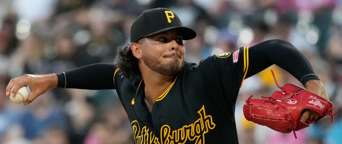 Action du match entre les Pirates et les White Sox, au Rate Field.
