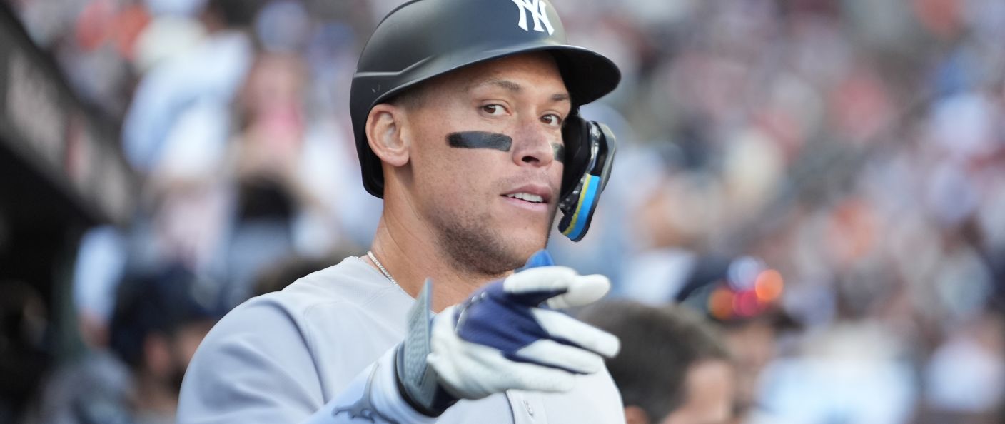 Action du match entre les Yankees et les Giants, au Oracle Park.
