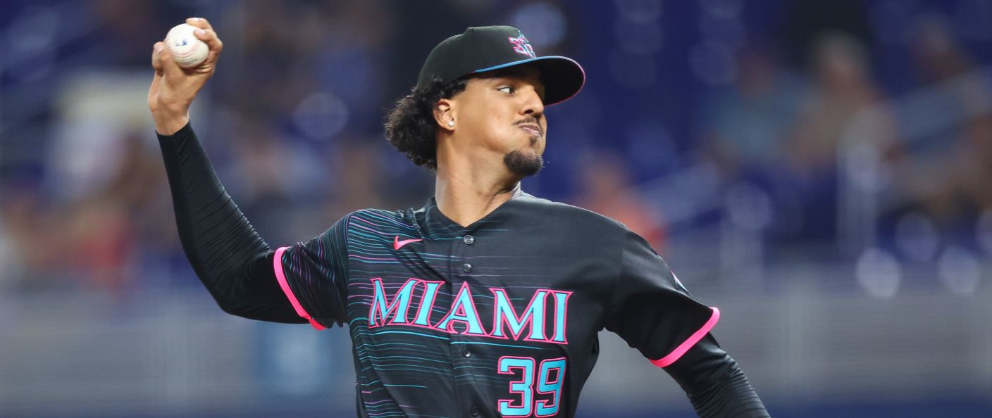 Action du match Marlins - Braves au loanDepot park.