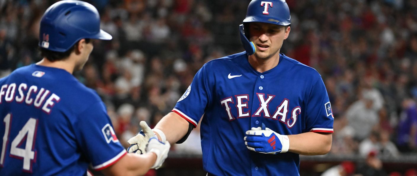 Action du match entre les Rangers et les Diamondbacks, au Chase Field.