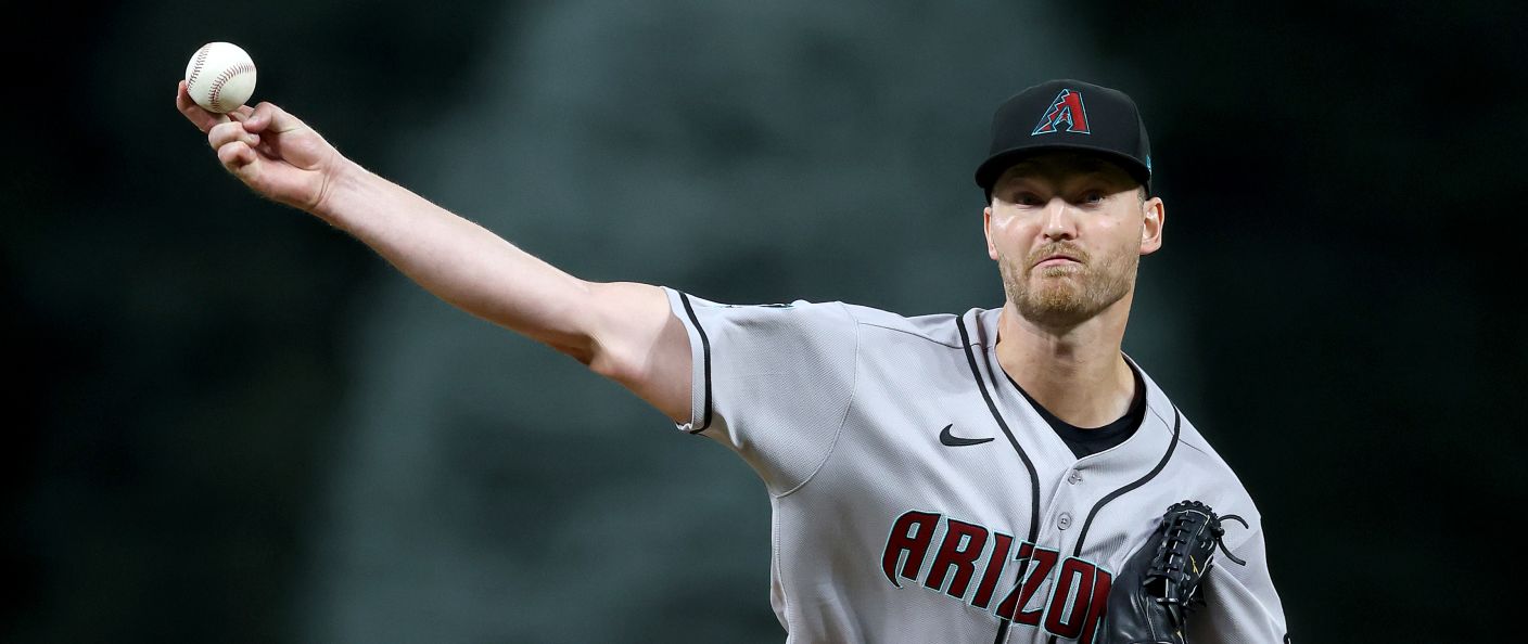 Action du match entre les Diamondbacks et les Rockies, au Coors Field.