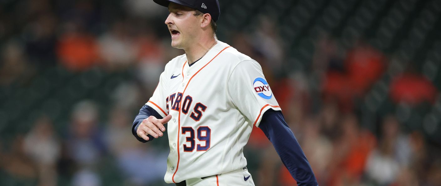 Action du match entre les White Sox et les Astros, au Daikin Park.