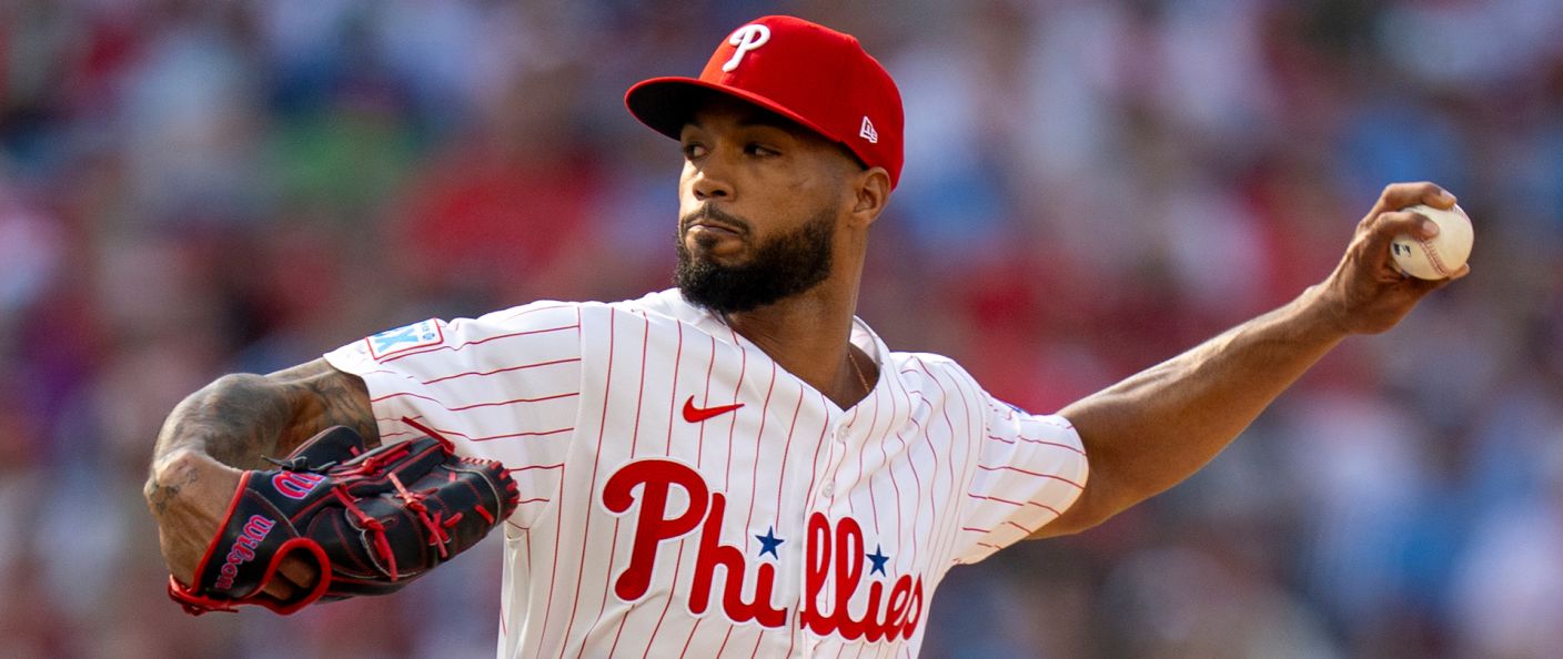 Action du match entre les Rangers et les Phillies, au Citizens Bank Park.