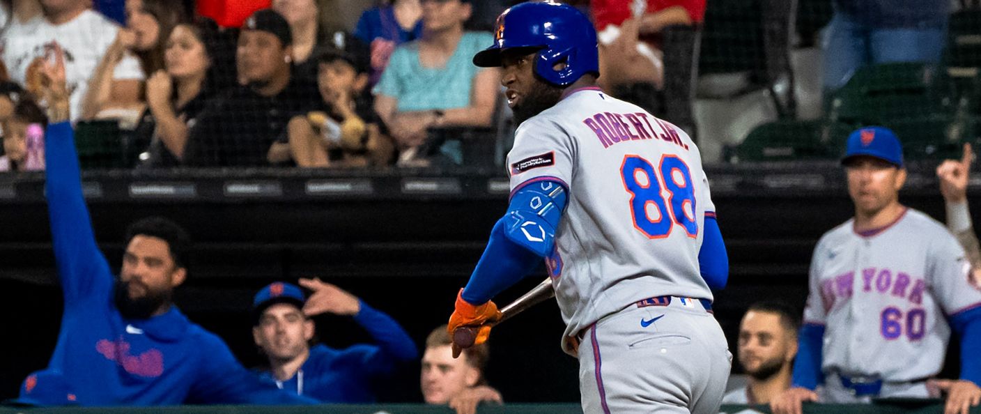 Action du match entre les Mets et les White Sox, au Rate Field.