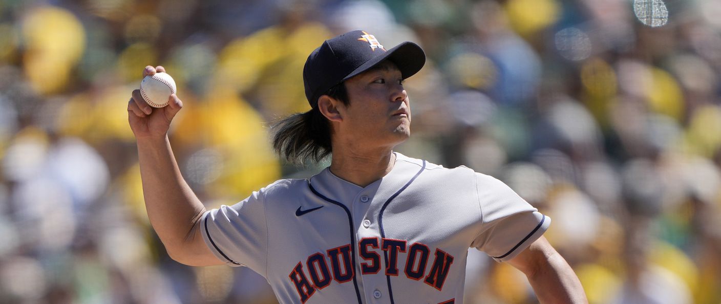 Action du match entre les Astros et les Athletics, au Sutter Health Park.