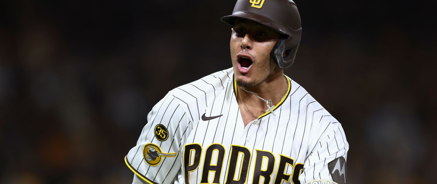 Action du match entre les Diamondbacks et les Padres, au Petco Park.