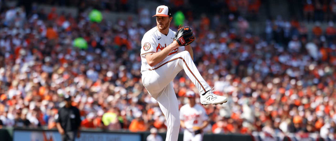 Action du match entre les Twins et les Orioles, au Oriole Park at Camden Yards.