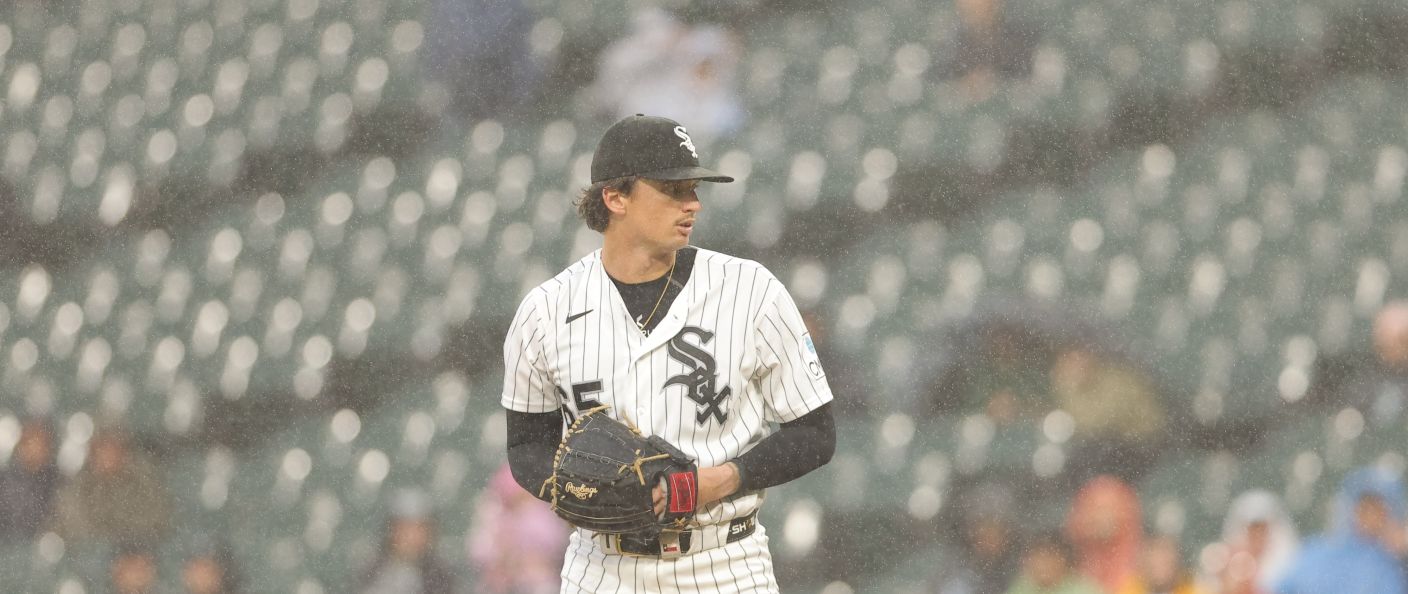 Action du match entre les Tigers et les White Sox, au Rate Field.