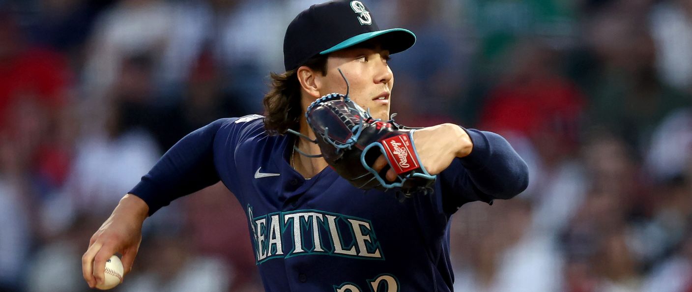 Action du match entre les Mariners et les Angels, au Angel Stadium.