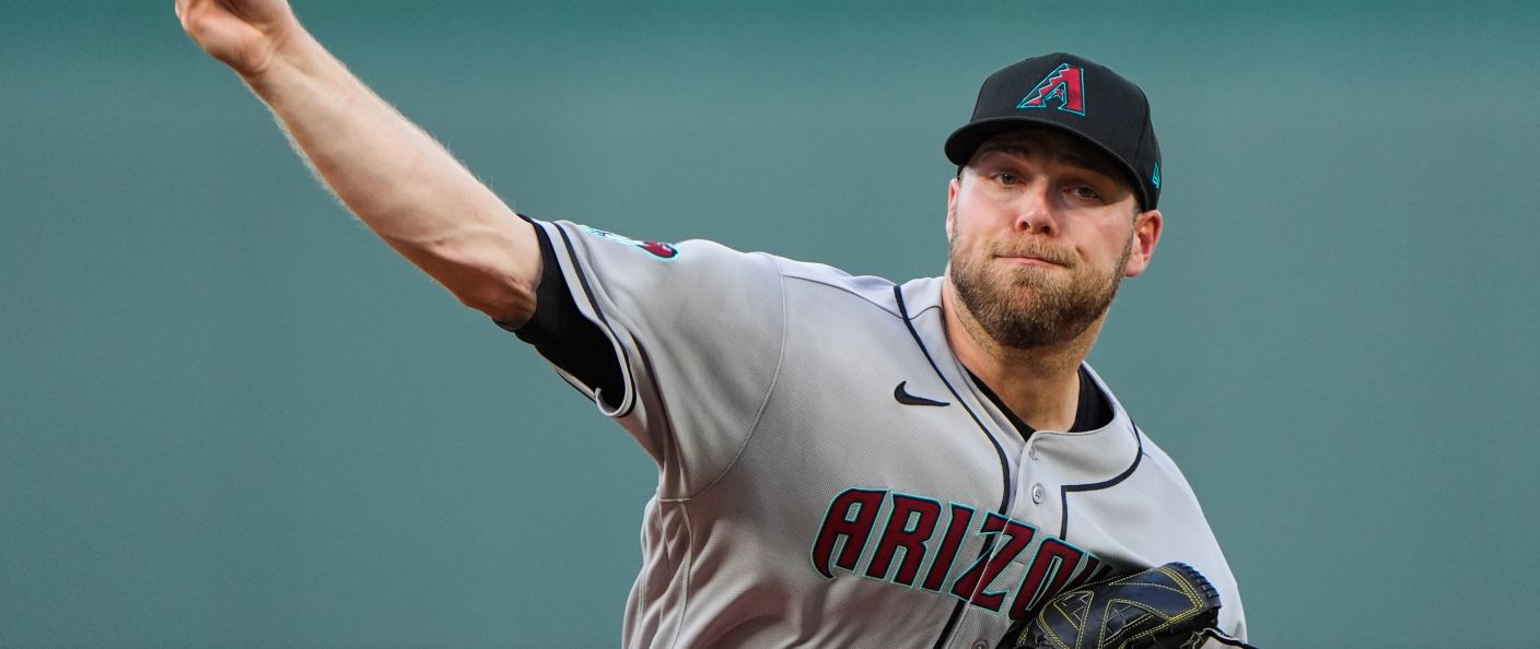 Action du match entre les Diamondbacks et les Royals, au Kauffman Stadium.