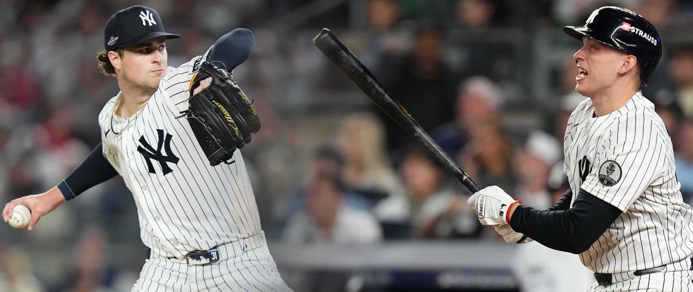 Action du match entre les Red Sox et les Yankees, au Yankee Stadium.