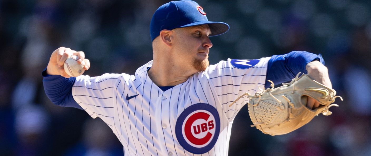 Action du match entre les Nationals et les Cubs, au Wrigley Field.