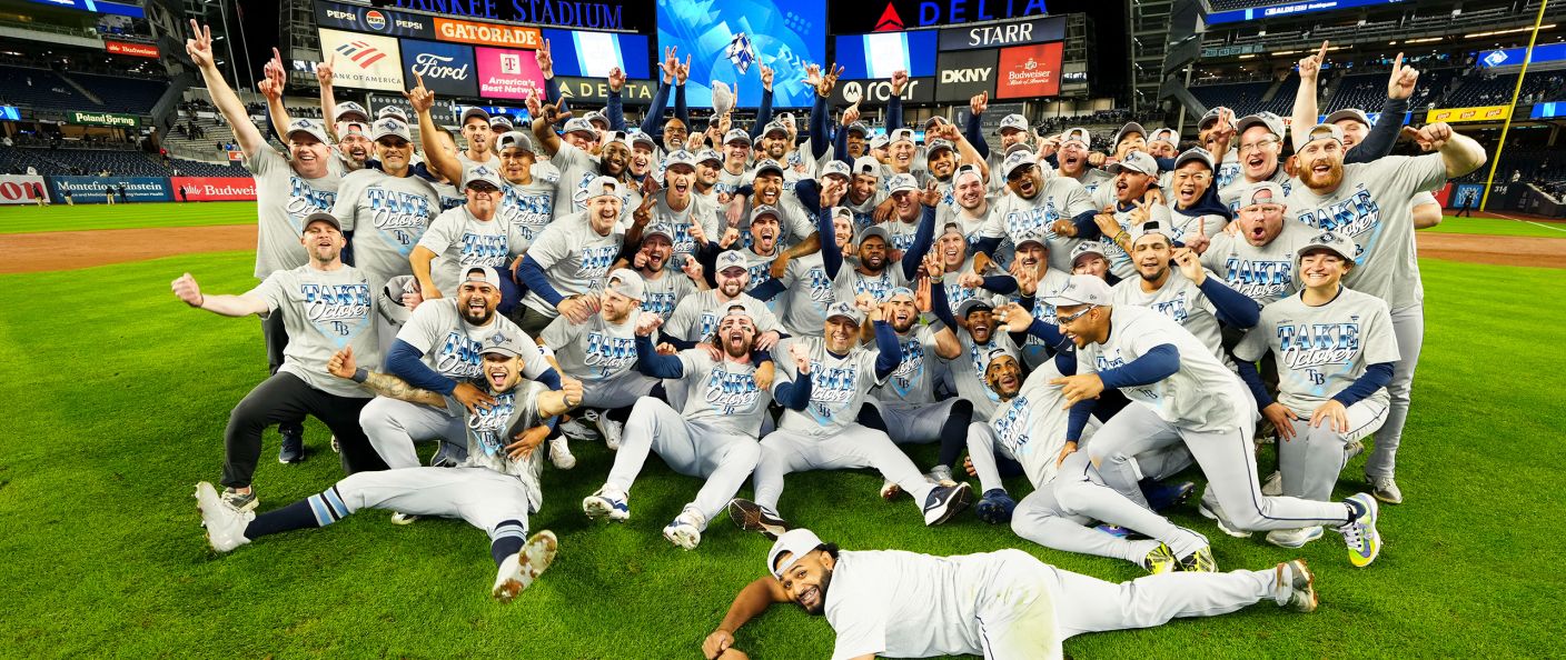 Action du match Yankees - Rays au Yankee Stadium.